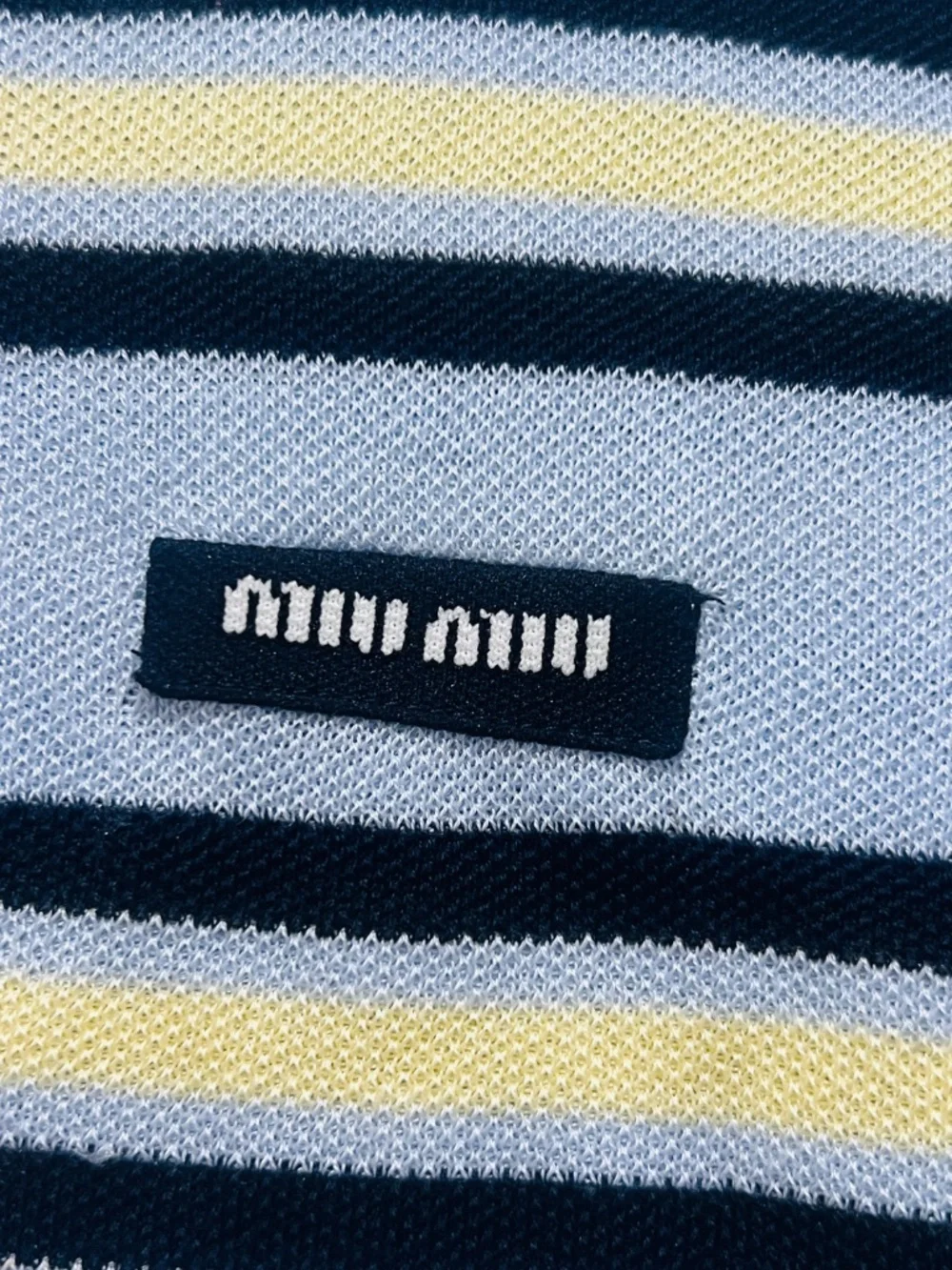 Miu Miu sku hem chest